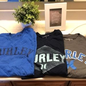 3 for 1 Hurley T shirts